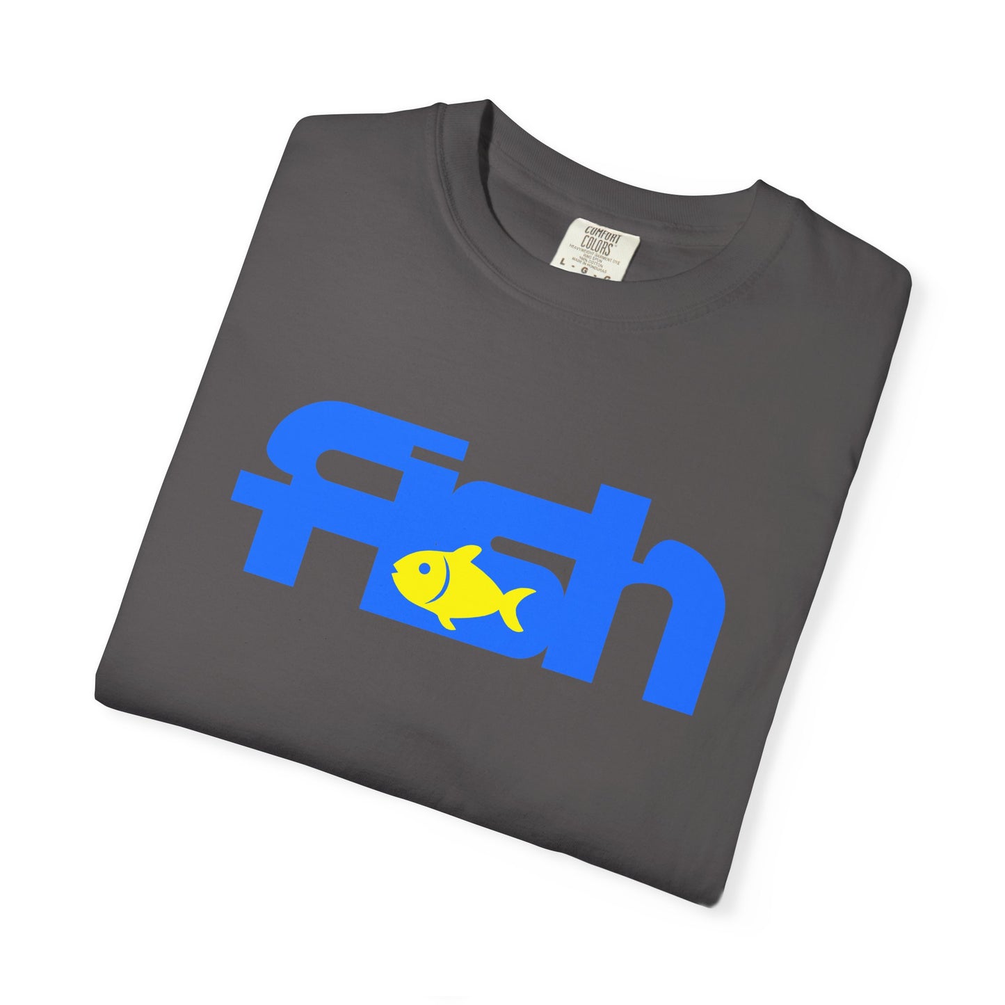 Fish Graphic T-Shirt for Casual Wear, Summer Vibes, Outdoors, Fishing Gifts, Eco-Friendly Apparel