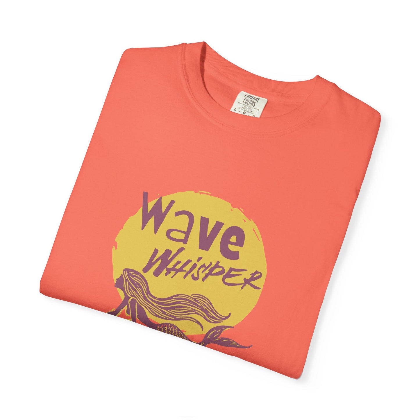 Mermaid Wave T-Shirt - Coastal Vibe, Ocean Lover Gift, Summer Casual Wear, Beach Day Essential, Graphic Tee with Quote