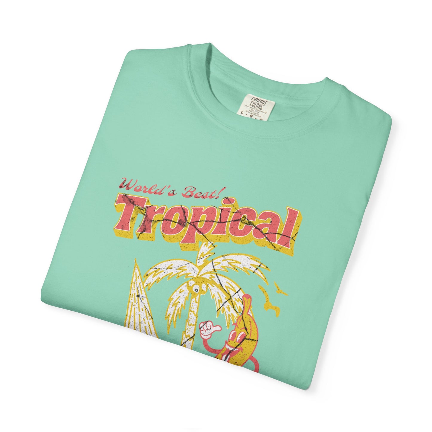 Tropical Paradise T-Shirt | Casual Summer Tee, Beachwear, Unisex Gift, Vacation Essential, Retro Graphic Shirt