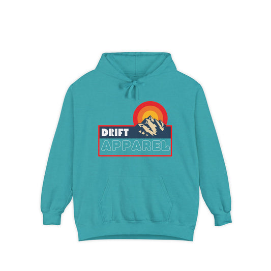 Sunset Vibes, Garment-Dyed Unisex Hoodie