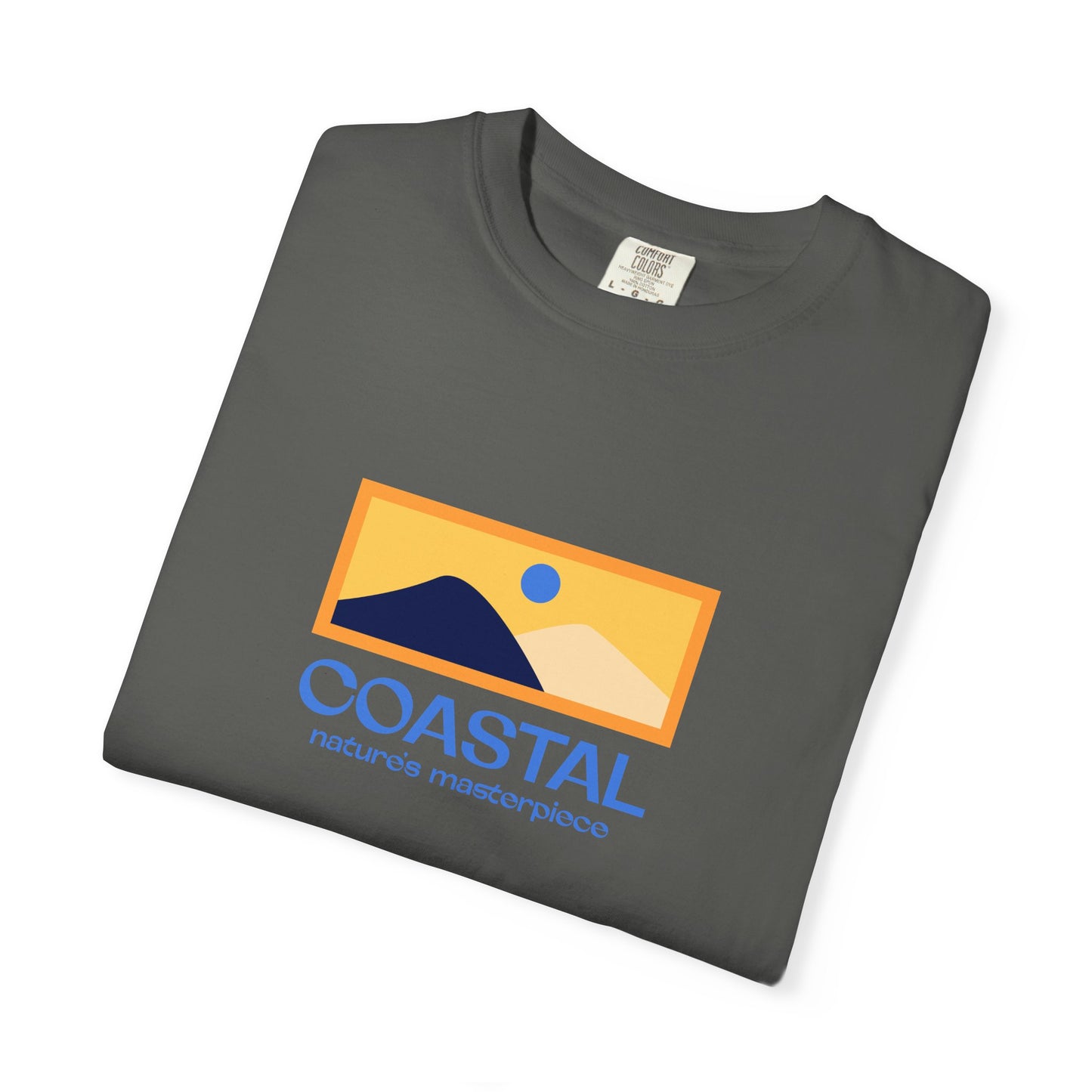 Coastal Nature Masterpiece T-Shirt, Beach Vibes Shirt, Summer Apparel, Gift for Nature Lovers, Casual Everyday Top