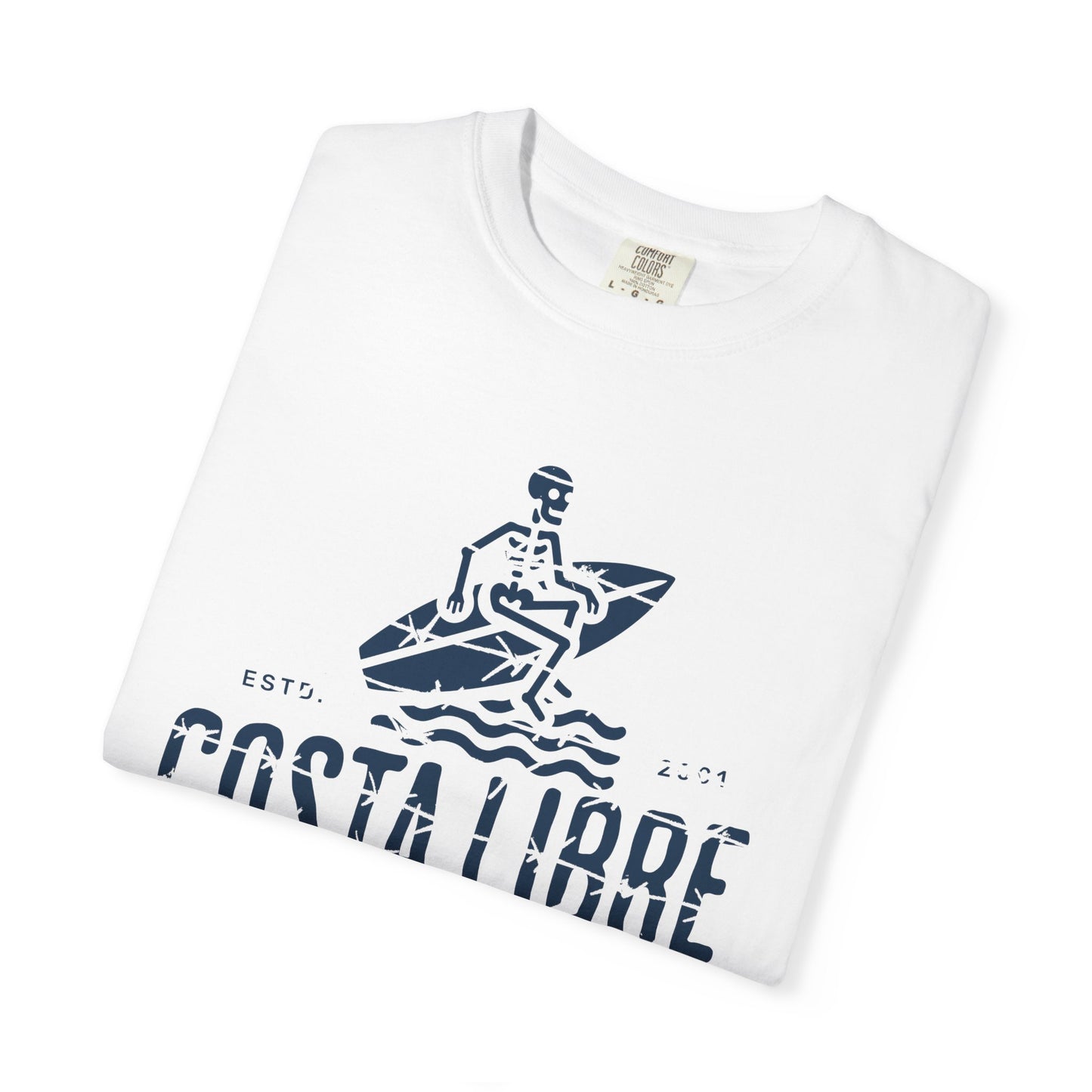 Costa Libre Surf T-Shirt, Unisex Beachwear, Casual Summer Tee, Coastal Apparel, Gift for Surf Lovers, Vacation Shirt