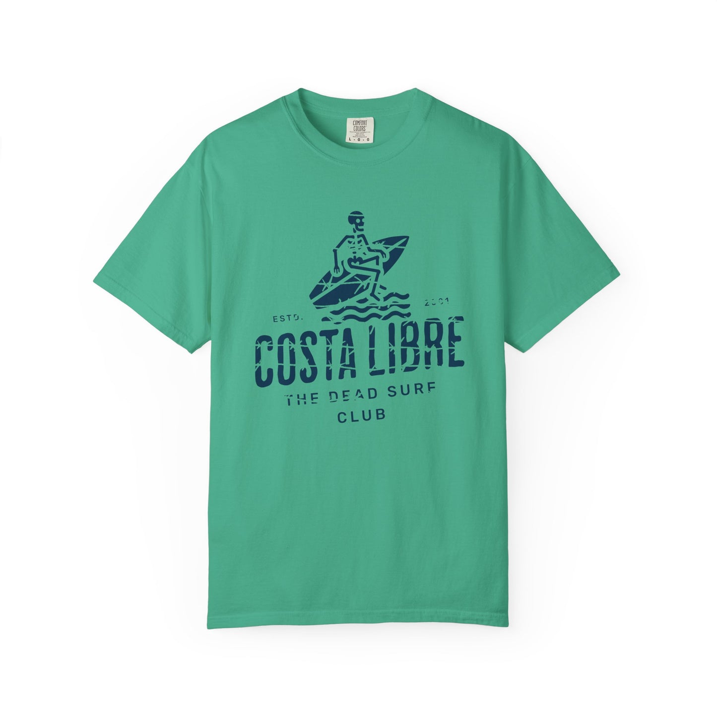 Costa Libre Surf T-Shirt, Unisex Beachwear, Casual Summer Tee, Coastal Apparel, Gift for Surf Lovers, Vacation Shirt