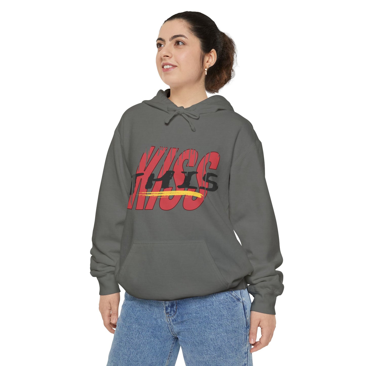 Kiss This Ocean Cozy Graphic Hoodie, Cozy Casual Sweatshirt, Unisex Gift, Streetwear Comfort, Perfect for Gifting, Valentine's Day