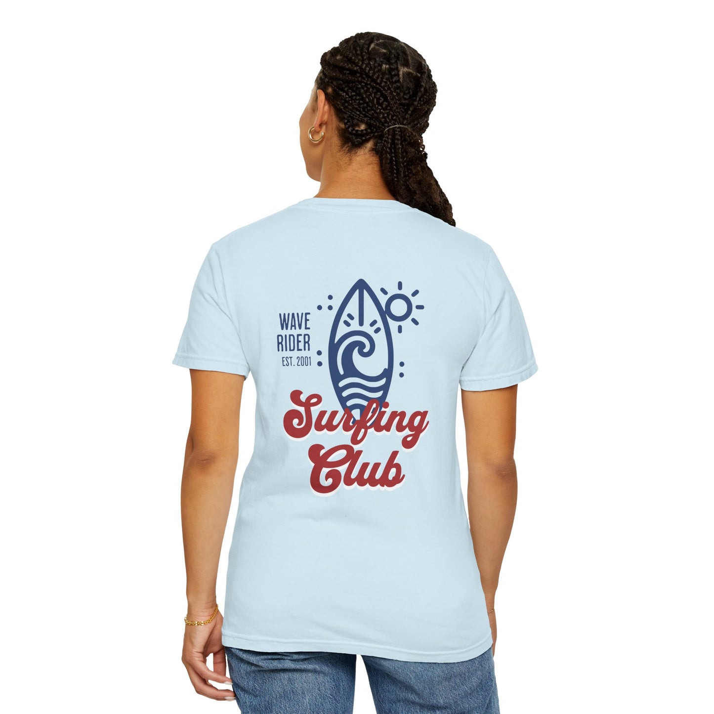 Wave Rider Surfing Club T-Shirt, Casual Unisex Tee, Beachwear, Surfing Gift, Summer Style, Outdoor Fun - Ocean Lover Apparel, Beach Life