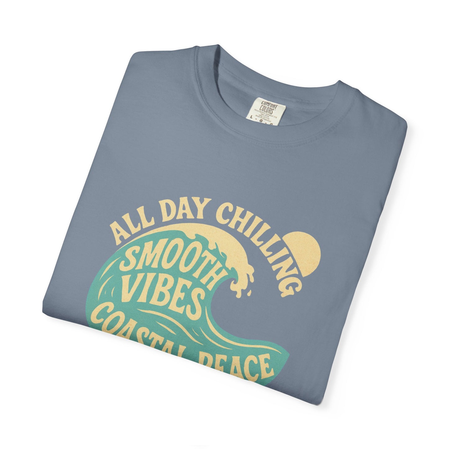 Coastal Vibes T-Shirt - All Day Chilling, Beachwear, Summer Style, Gift for Him/Her, Casual Tee