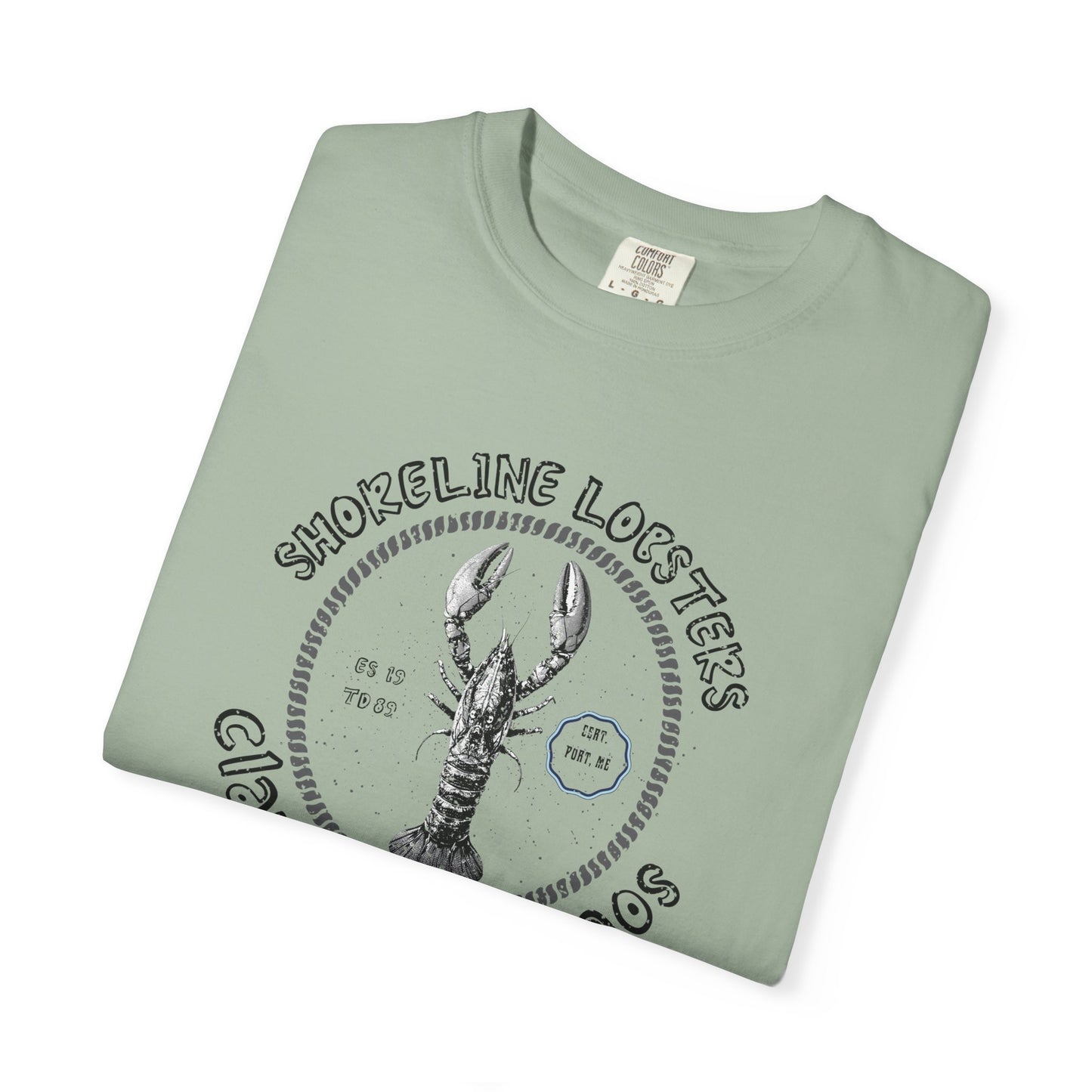Claws And Chaos T-Shirt, 100% Ring-Spun Garment-Dyed Cotton