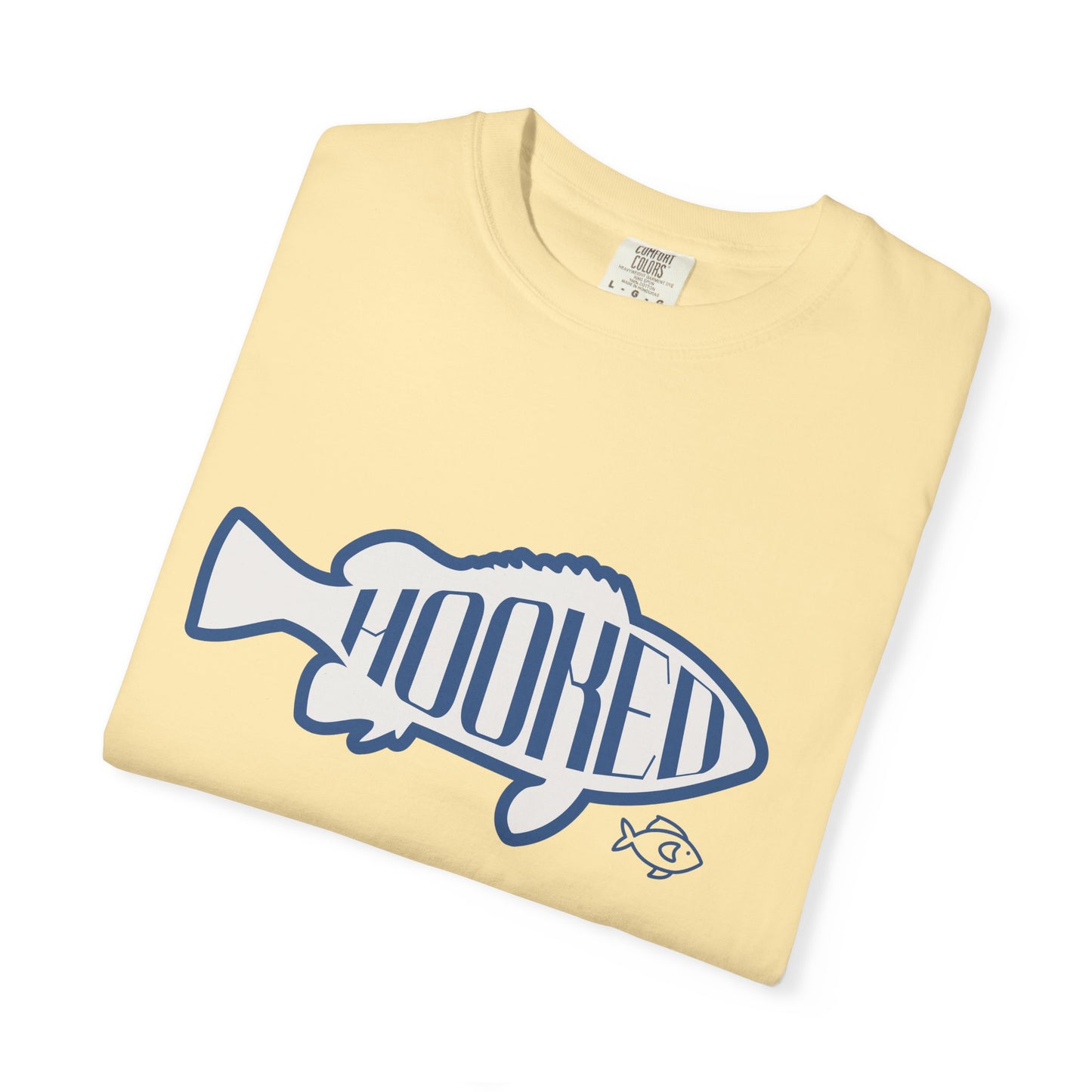 Hooked Fishing T-Shirt, Unisex Apparel, Summer Outdoor Wear, Gift for Fishermen, Casual Everyday Tee, Cool Graphic Shirt