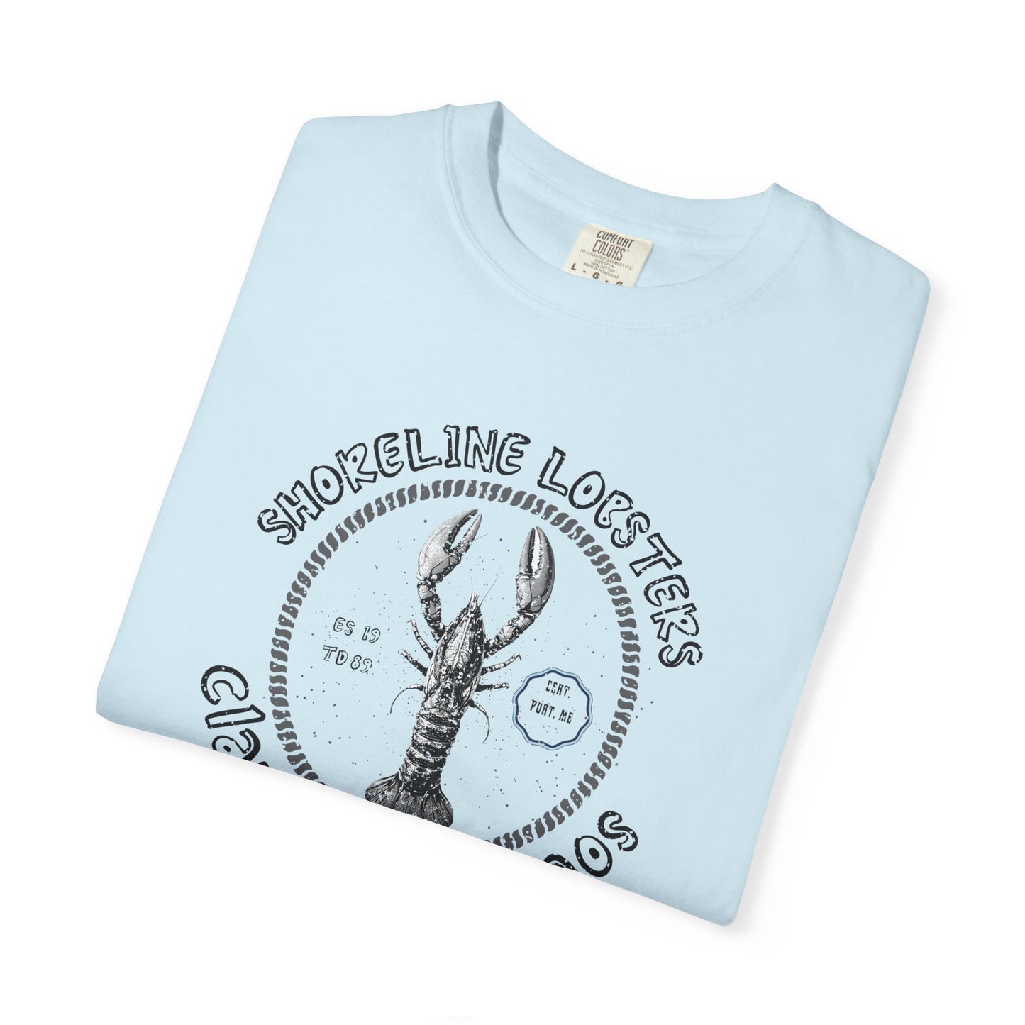 Claws And Chaos T-Shirt, 100% Ring-Spun Garment-Dyed Cotton