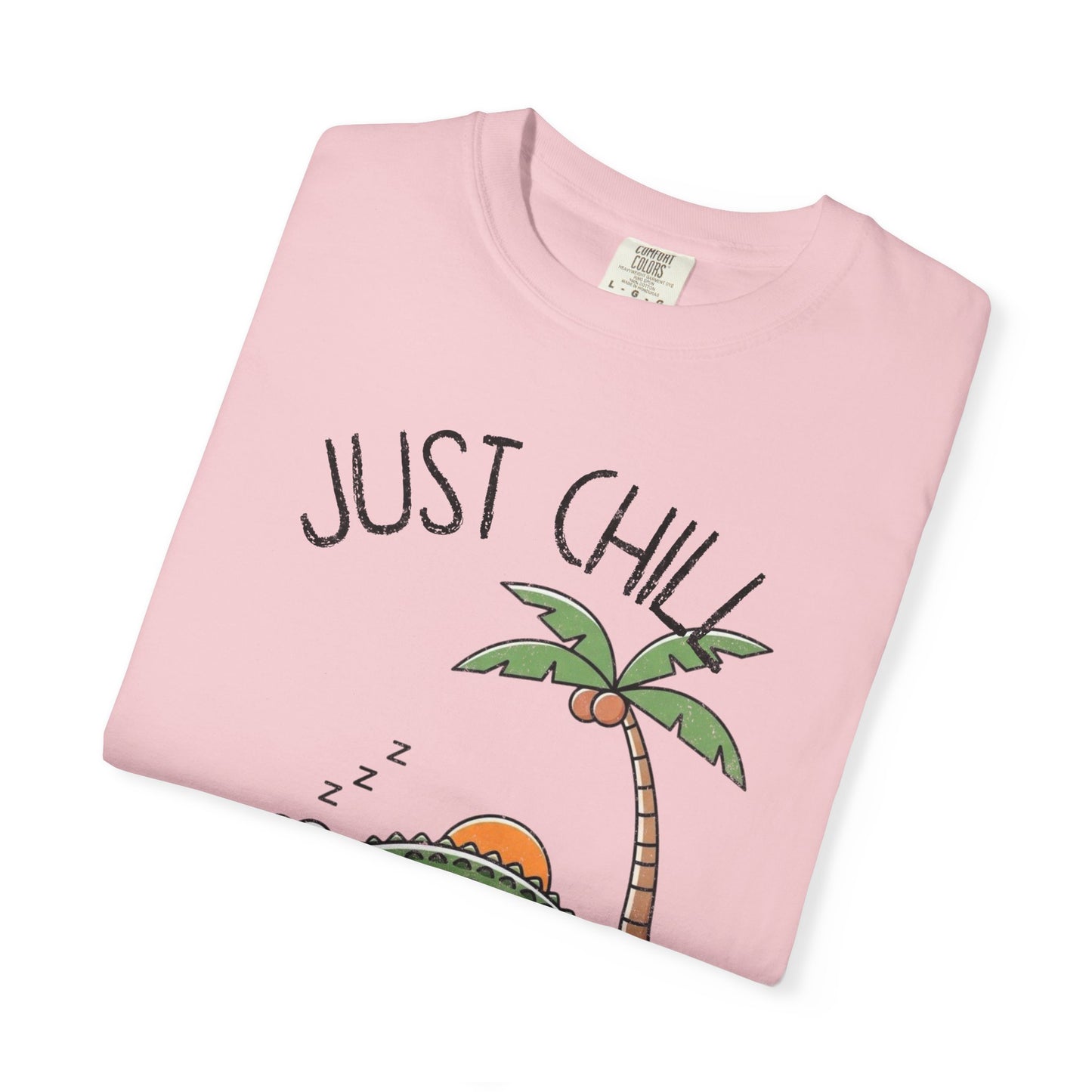 Just Chill Summer T-Shirt, 100% Ring-Spun Garment-Dyed Cotton