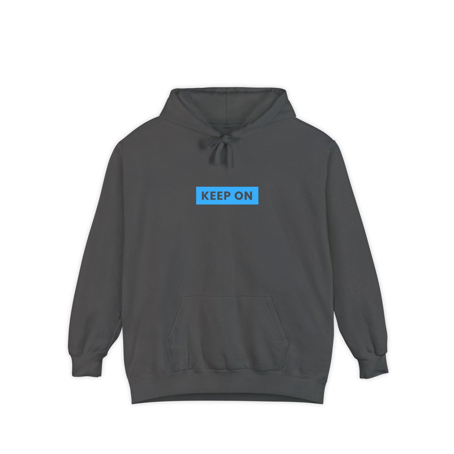 Keep Surfing- Cozy Unisex Garment-Dyed Hoodie - Casual Wear for Beach Lovers, Perfect Gift for Surfers, Summer & Coastal Adventures