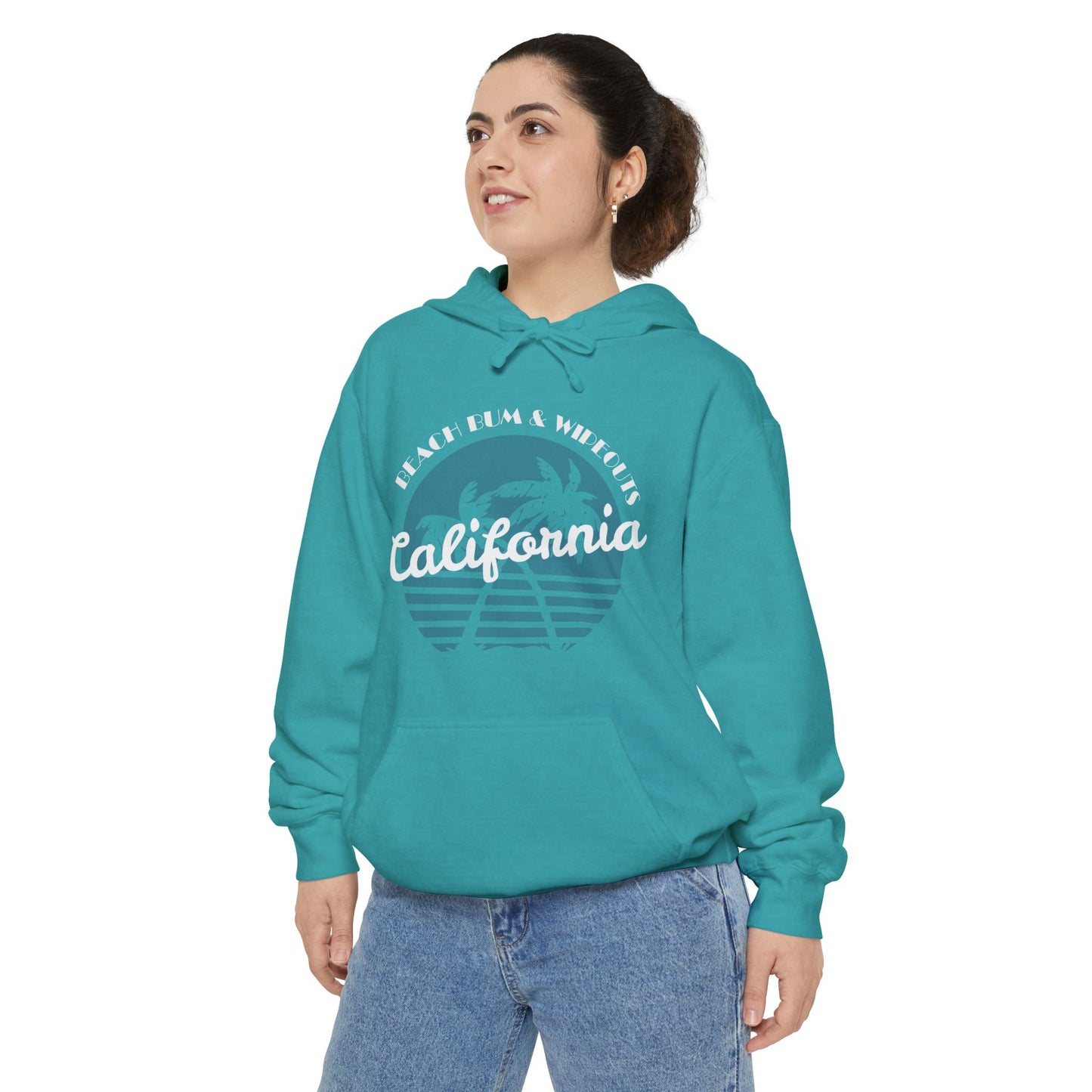 California Sunset Unisex Hoodie, Cozy California Sweatshirt, Vintage Style Hoodie, Beach Day Gear, Trendy Casual Wear