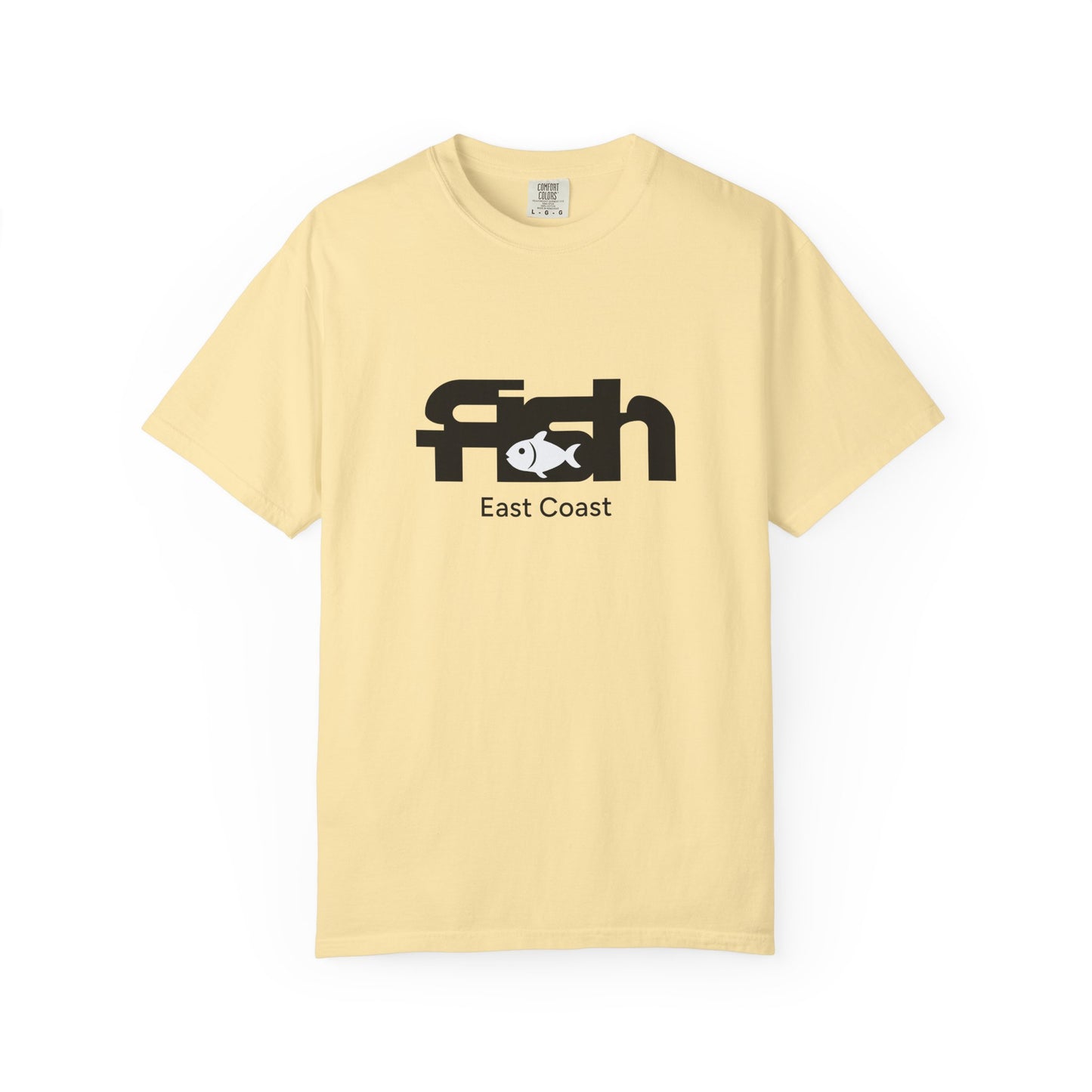 Fish East Coast Mens Graphic T-Shirt, Coastal Summer Tee, Fishing Gift, East Coast Apparel, Casual Beachwear