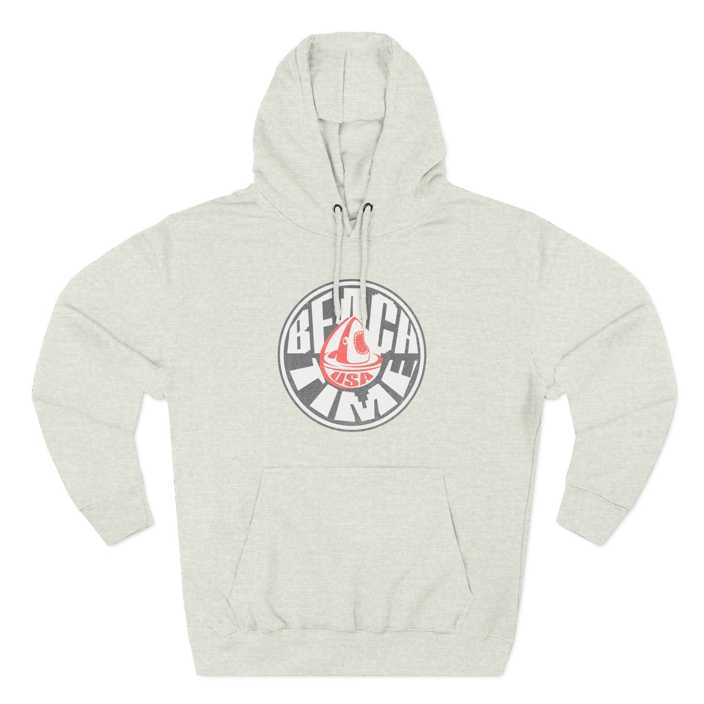 Sun Faded Beach Time Fleece Hoodie - Cozy Casual Wear for Beach Lovers, Perfect for Summer, Gift Idea, Unisex Hoodie, Everyday Comfort