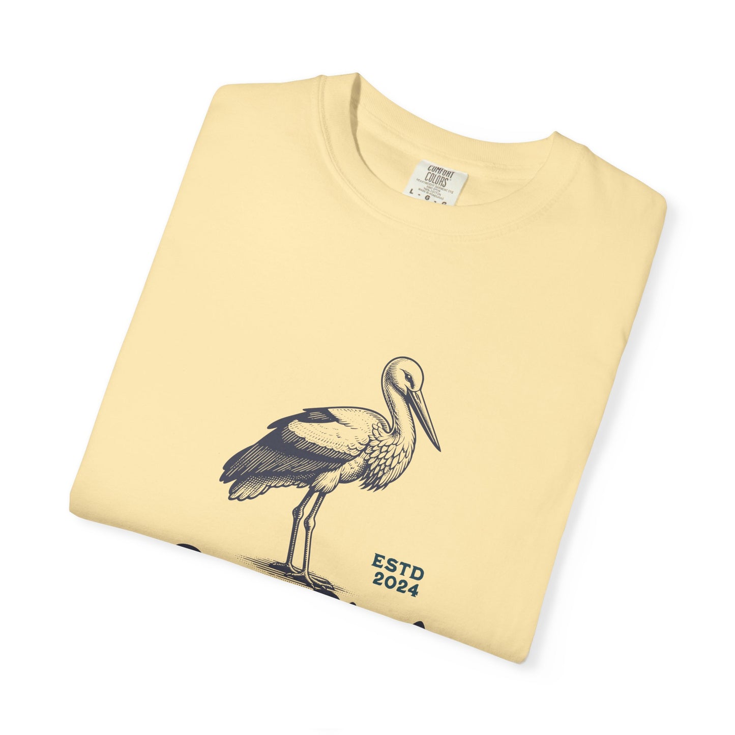 Super Stork Harbor Tours T-Shirt, Casual Graphic Tee, Unisex Beach Wear, Nature Lover Gift, Summer Vacation Apparel