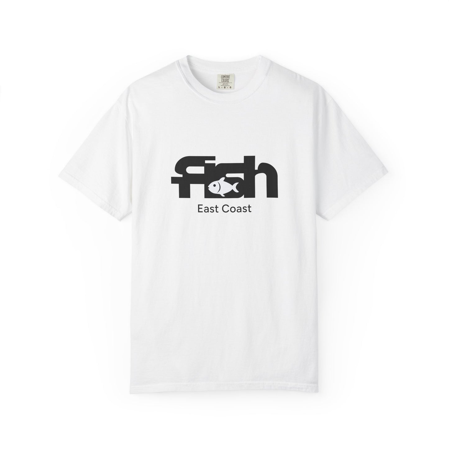Fish East Coast Mens Graphic T-Shirt, Coastal Summer Tee, Fishing Gift, East Coast Apparel, Casual Beachwear