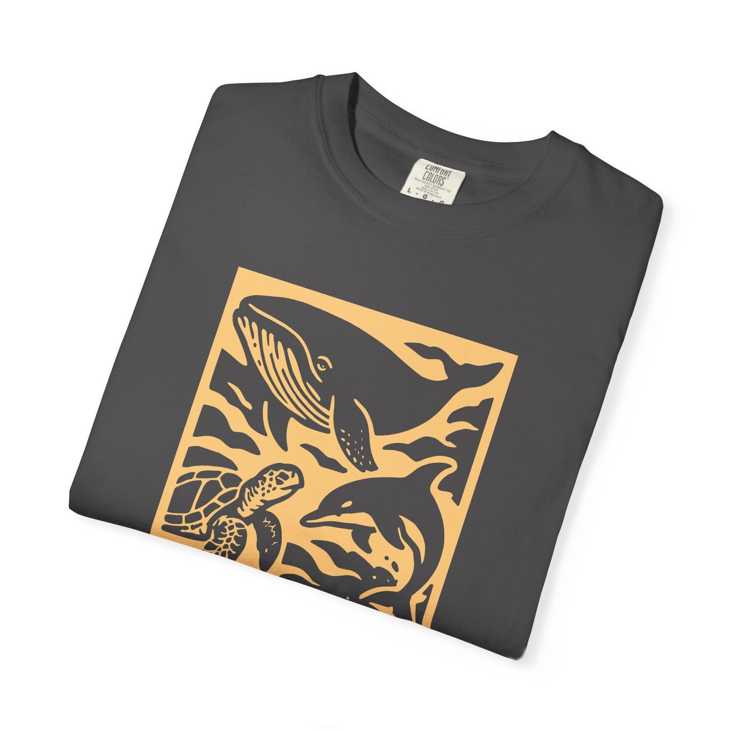 Eco Marine Life Garment-Dyed T-Shirt