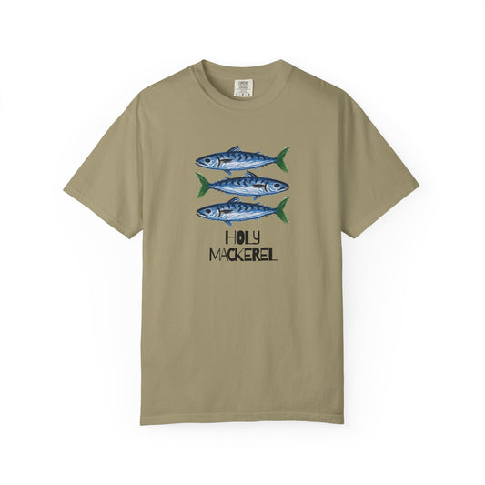 Holy Mackerel T-Shirt 100% Ring-Spun Garment-Dyed Cotton