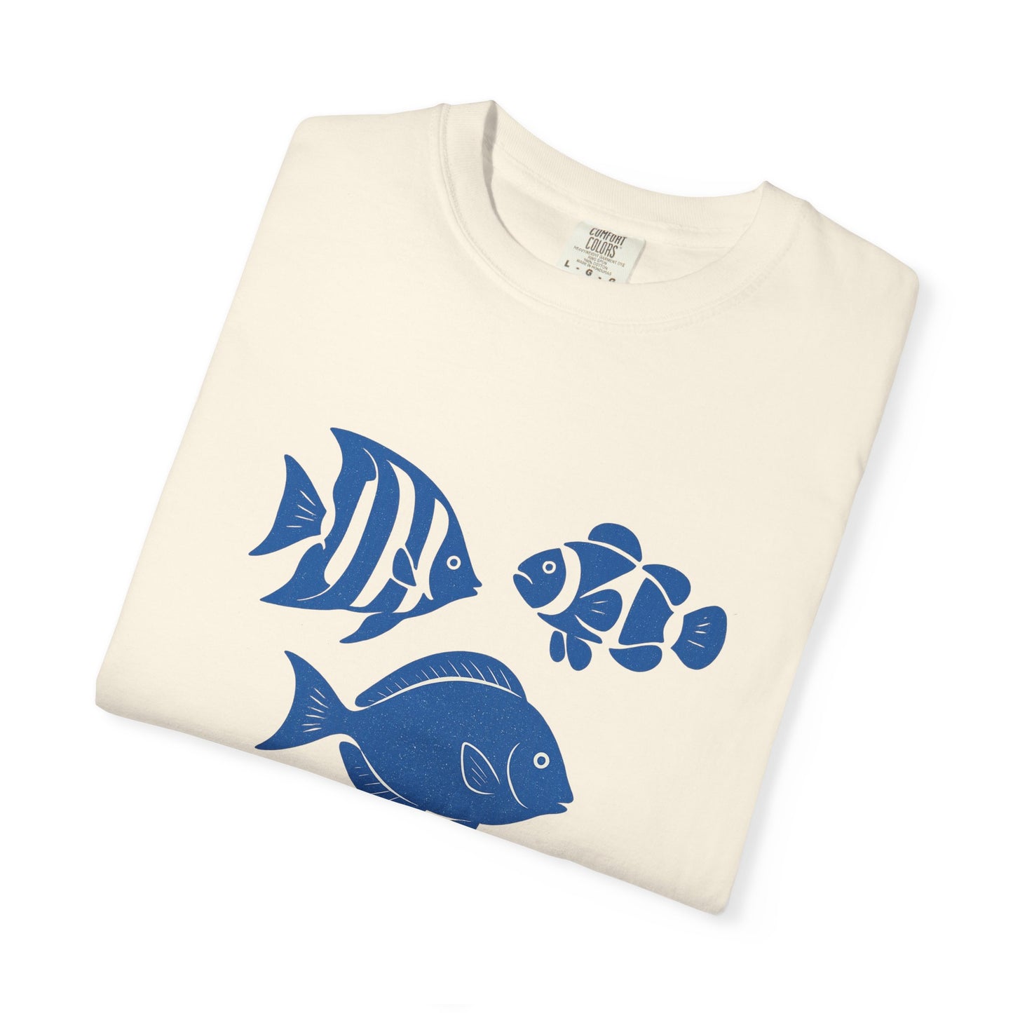 Ocean-Inspired ,Garment-Dyed T-Shirt, Unisex