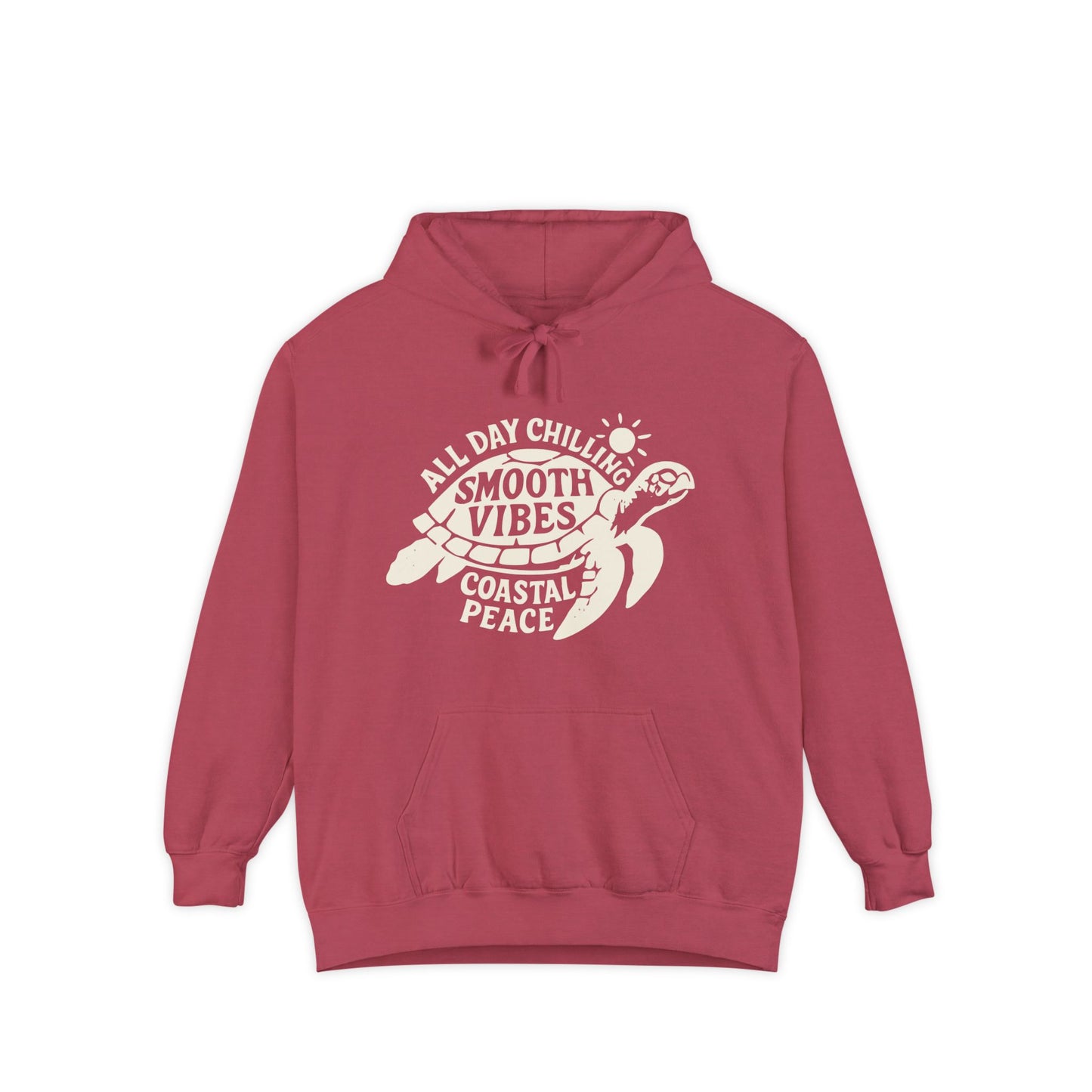 Coastal Peace Hoodie, All Day Chillin Sweatshirt, Unisex Casual Wear, Summer Beach Style, Gift for Relaxation Lovers