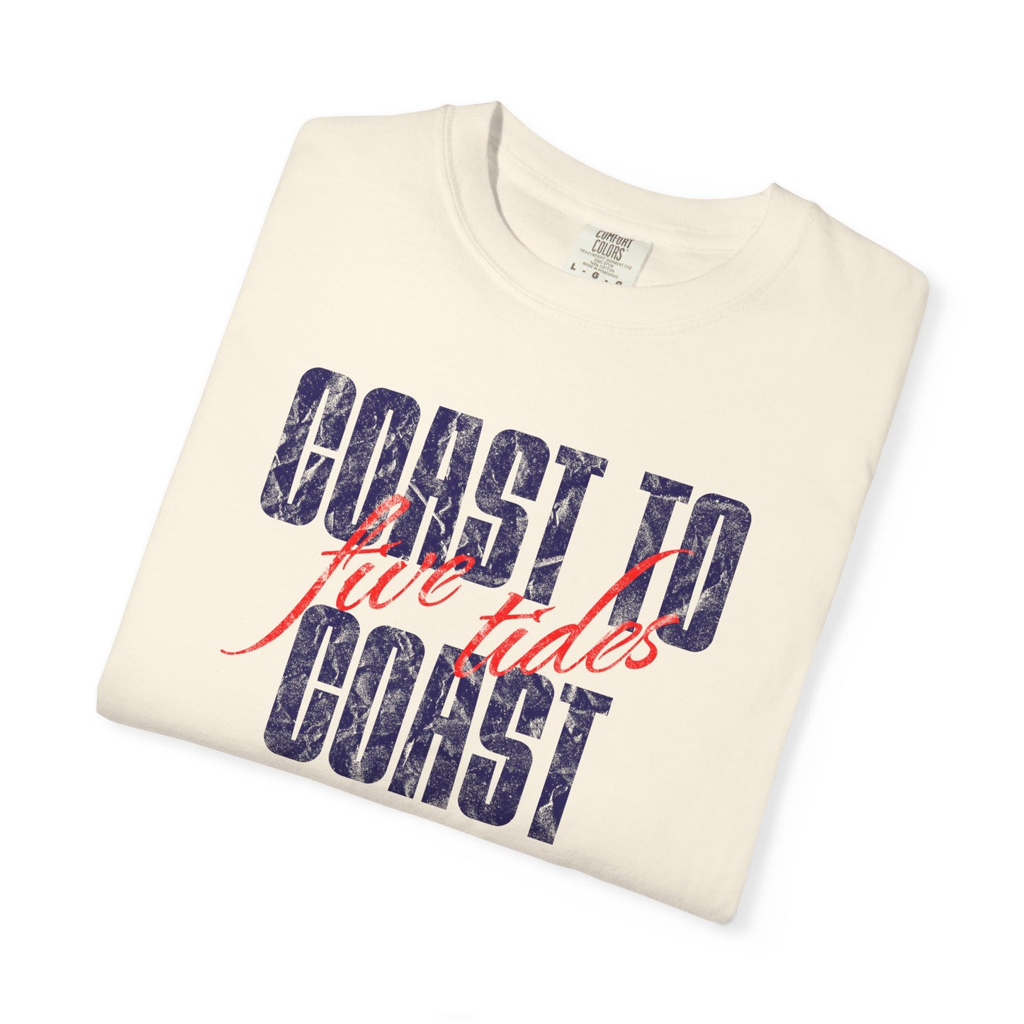 Coast to Coast T-Shirt, 100% Ring-Spun, Garment-Dyed Cotton