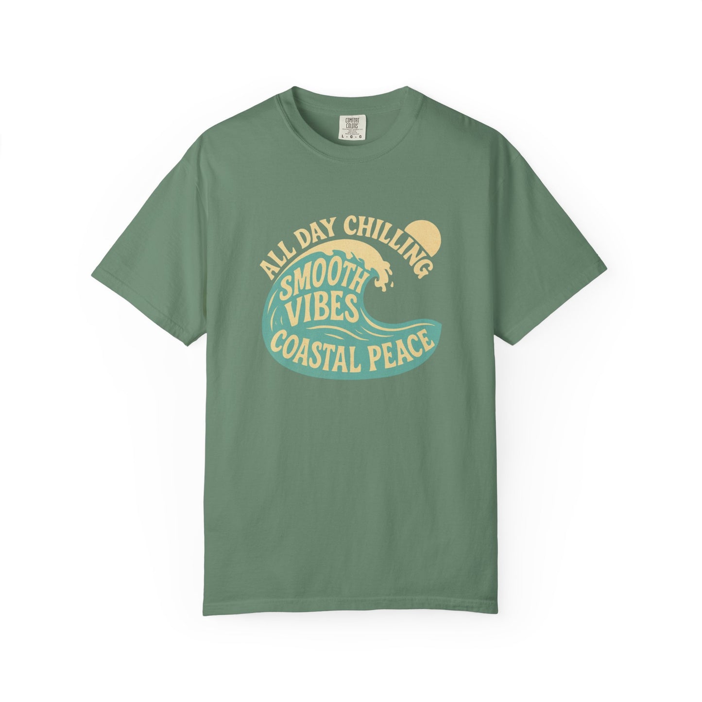 Coastal Vibes T-Shirt - All Day Chilling, Beachwear, Summer Style, Gift for Him/Her, Casual Tee