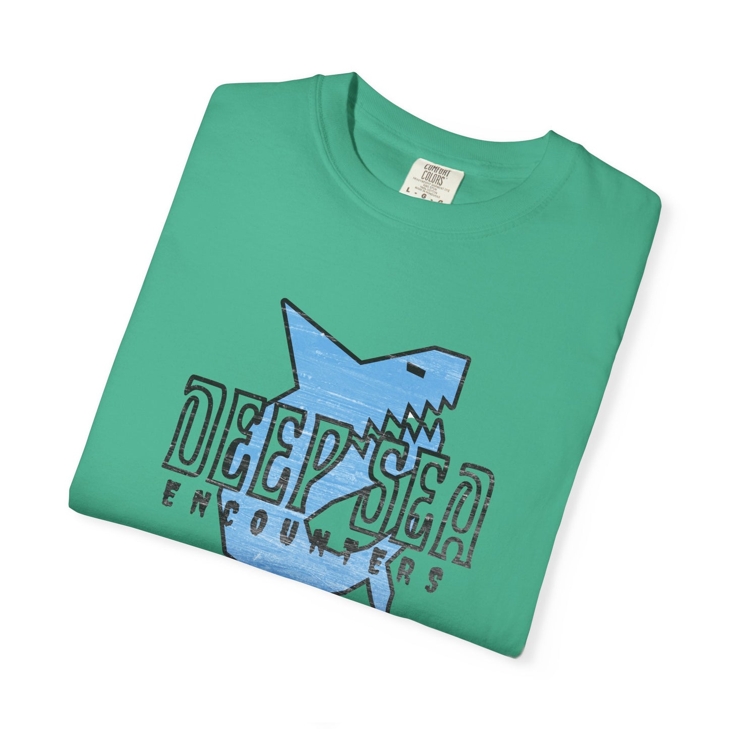Deep Sea Encounters T-Shirt, 100% Ring-Spun Garment-Dyed Cotton