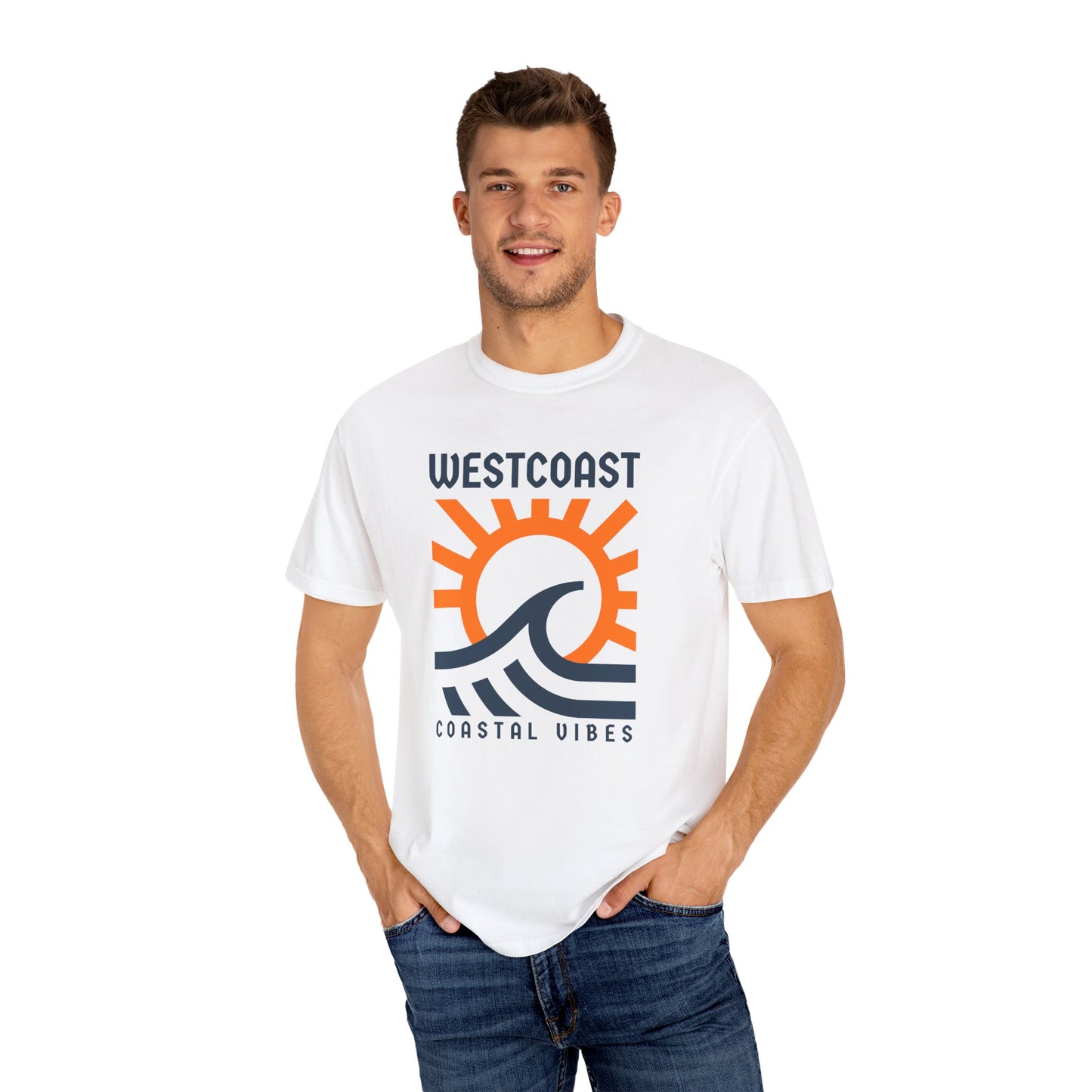 Westcoast Vibes T-Shirt, Summer Essentials, Gift for Beach Lovers, Casual Wear, Trendy Tee, Vacation Outfit