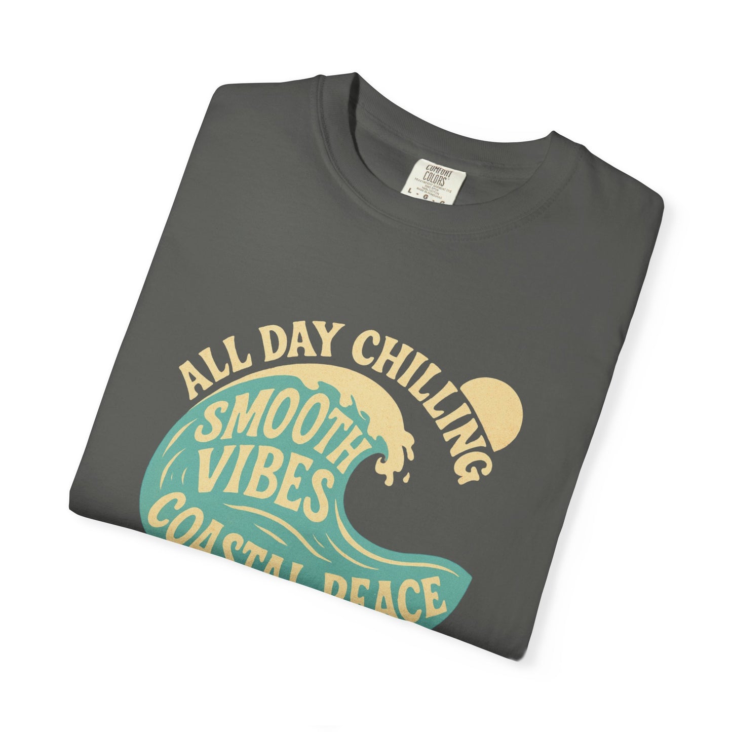 Coastal Vibes T-Shirt - All Day Chilling, Beachwear, Summer Style, Gift for Him/Her, Casual Tee
