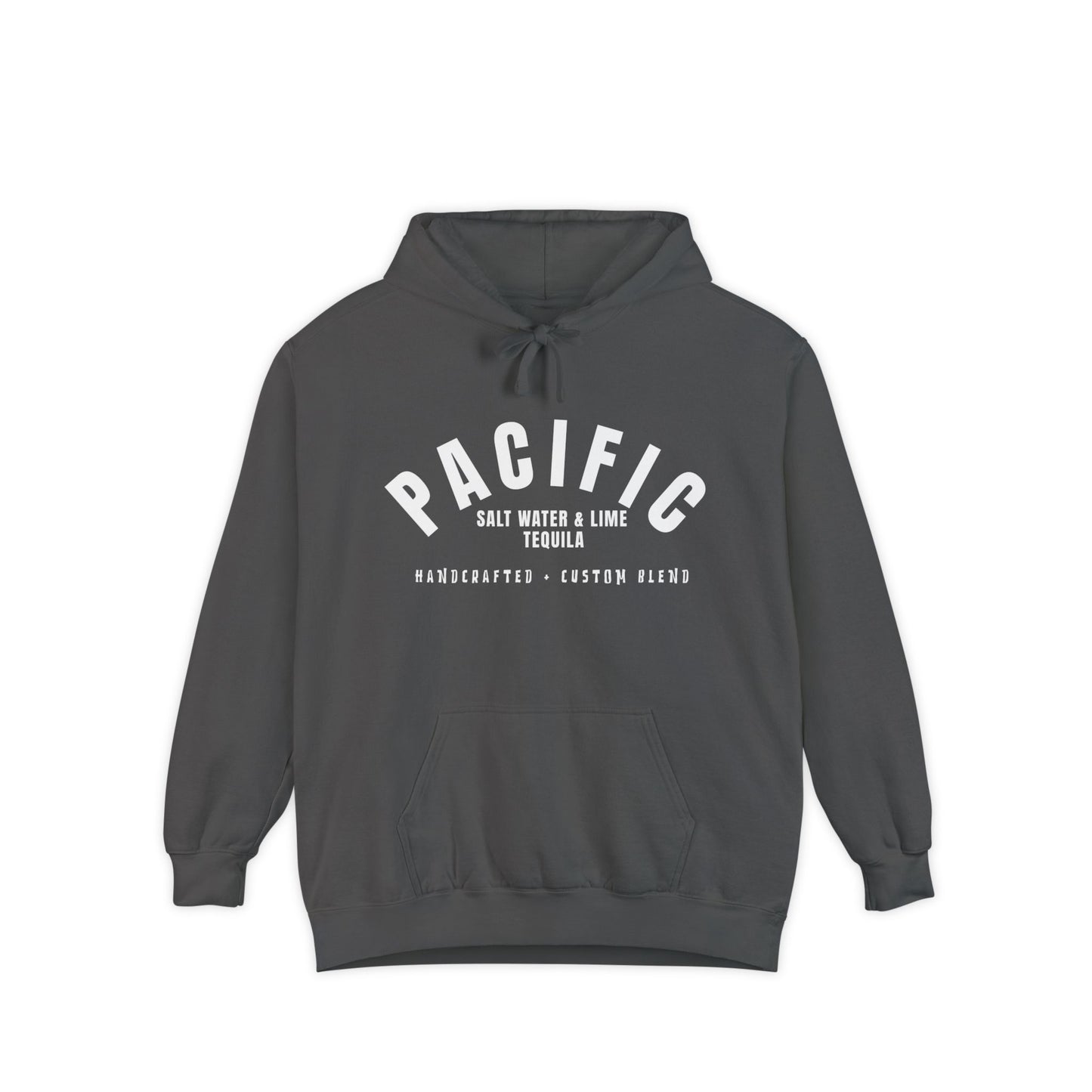 Pacific Garment-Dyed Hoodie, Casual Hoodie, Beach Vibe Sweatshirt, Gift for Him/Her, Summer Apparel, Vacation Wear