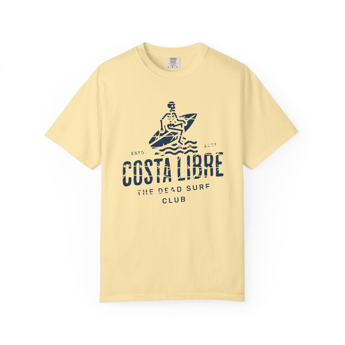 Costa Libre Surf T-Shirt, Unisex Beachwear, Casual Summer Tee, Coastal Apparel, Gift for Surf Lovers, Vacation Shirt