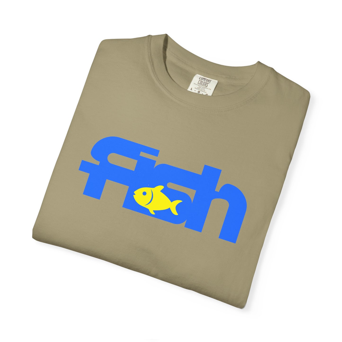 Fish Graphic T-Shirt for Casual Wear, Summer Vibes, Outdoors, Fishing Gifts, Eco-Friendly Apparel