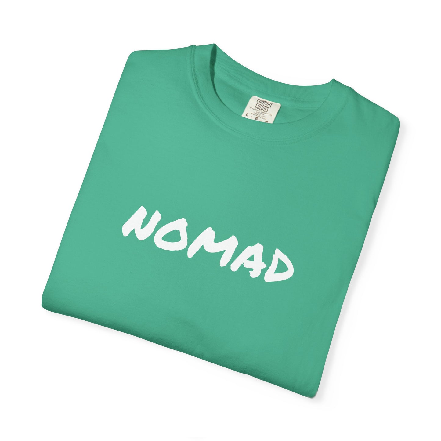 Nomad Unisex Garment-Dyed T-Shirt | Travel Lovers Tee, Adventure Apparel, Gift for Nomads, Casual Everyday Wear, Summer Style
