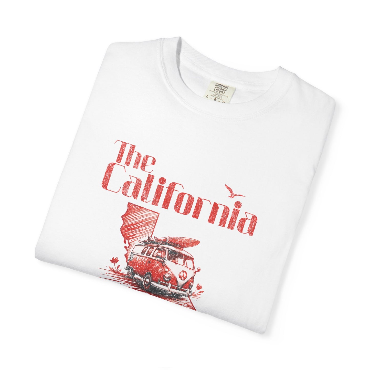California Surf Camp Unisex T-Shirt, Summer Vibes Tee, Beach Lovers Gift, Men's and Women's Casual Wear, Retro Surfing Apparel