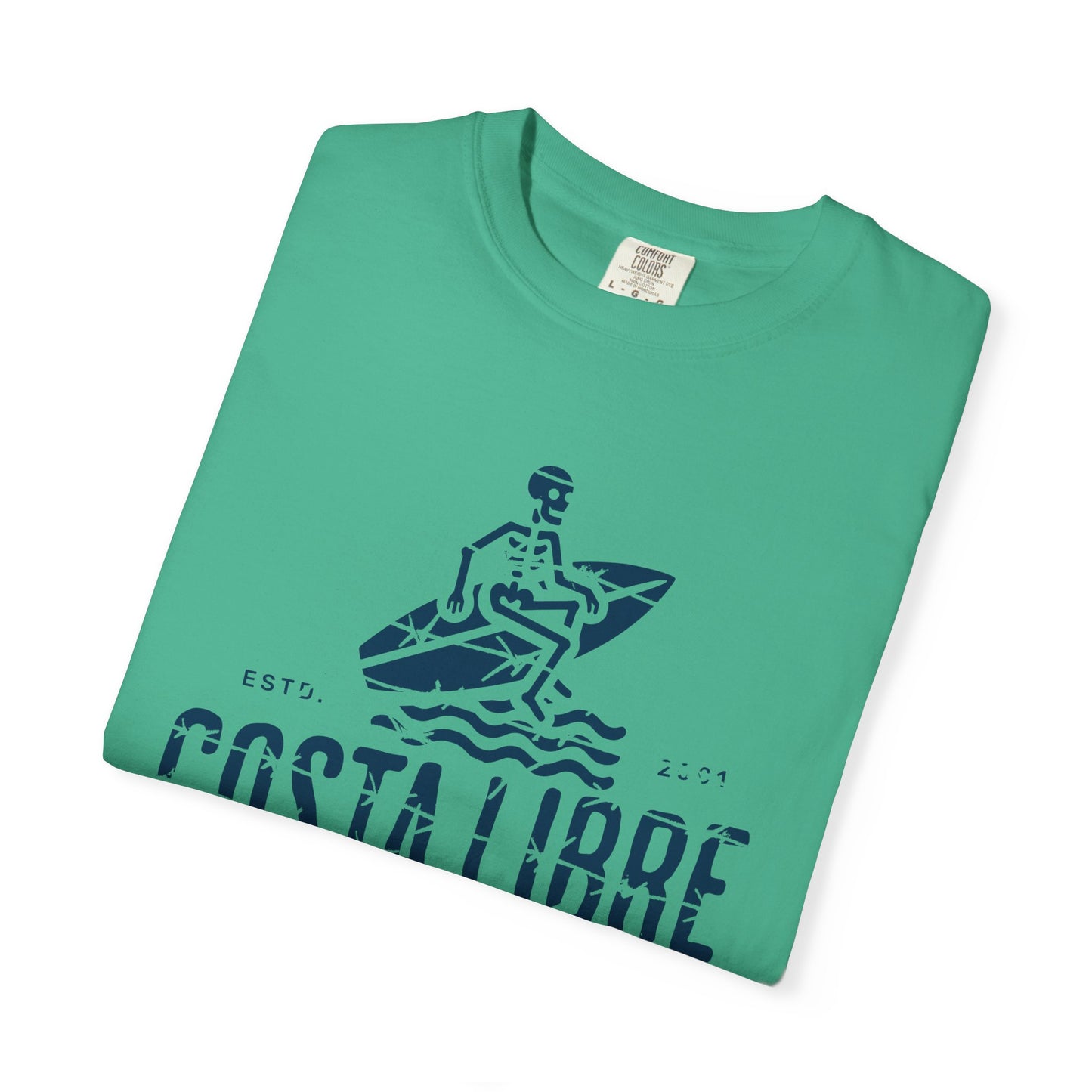 Costa Libre Surf T-Shirt, Unisex Beachwear, Casual Summer Tee, Coastal Apparel, Gift for Surf Lovers, Vacation Shirt