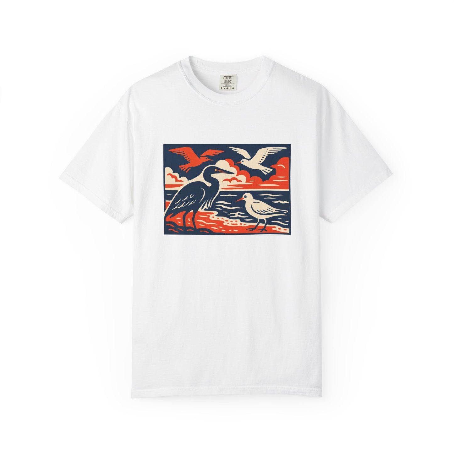Nature-Inspired Unisex T-Shirt | Vintage Bird Design, Casual Wear, Gifts for Nature Lovers, Hiking Apparel, Outdoor Enthusiasts