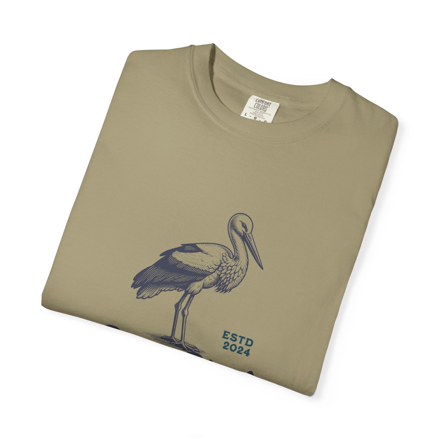 Super Stork Harbor Tours T-Shirt, Casual Graphic Tee, Unisex Beach Wear, Nature Lover Gift, Summer Vacation Apparel