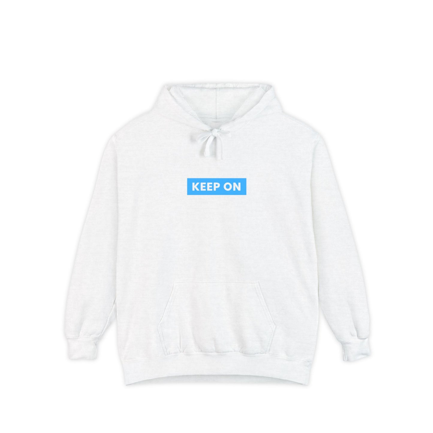 Keep Surfing- Cozy Unisex Garment-Dyed Hoodie - Casual Wear for Beach Lovers, Perfect Gift for Surfers, Summer & Coastal Adventures