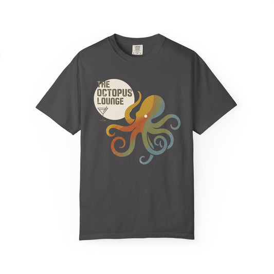 Octopus Lounge T‑Shirt - Retro Nautical Octopus Graphic Tee
