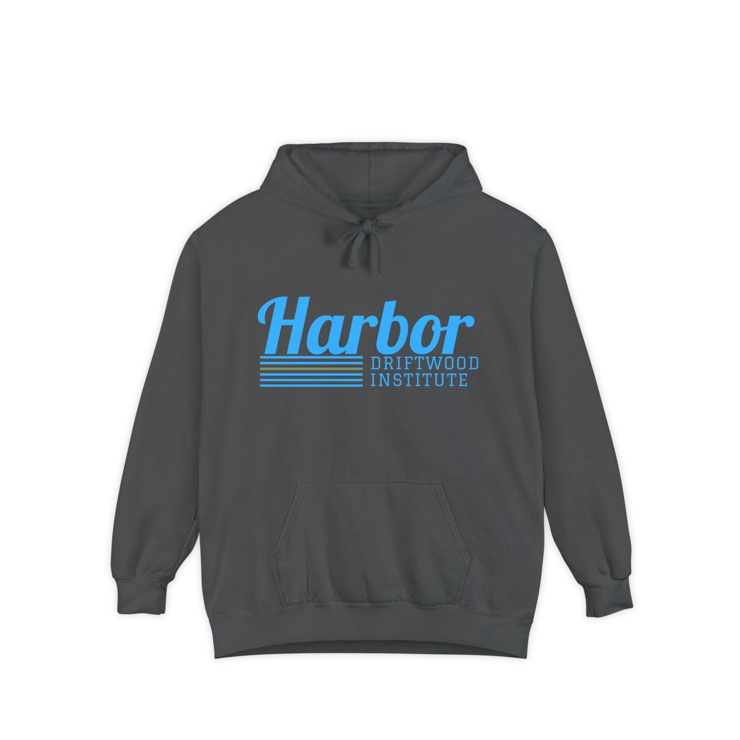 Harbor Driftwood Institute Hoodie | Cozy Unisex Sweatshirt, Casual Wear, Beach Vibes, Gift for Him/Her, Perfect for Fall & Winter