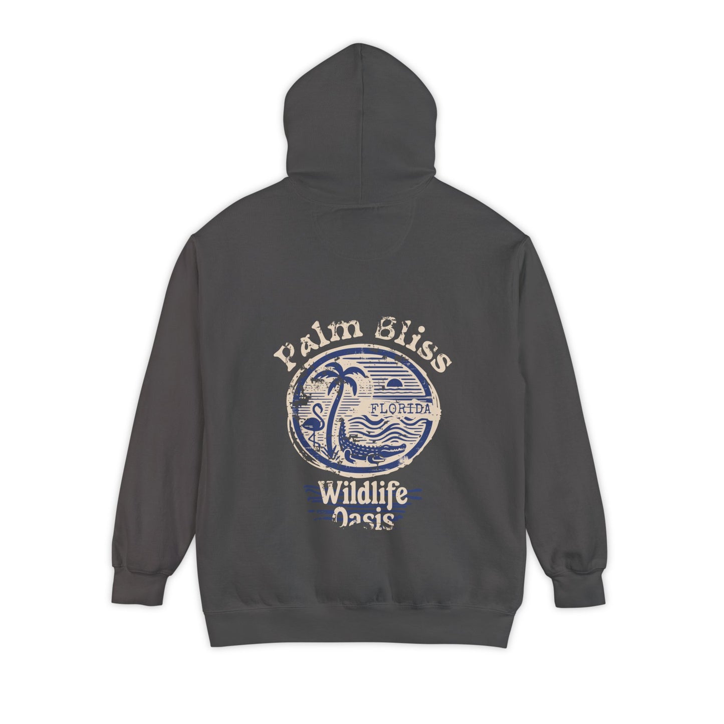 Palm Bliss Cozy Hoodie - Palm Bliss Design, Unisex Casual Pullover, Perfect for Nature Lovers, Gift for Outdoor Enthusiasts, Travel