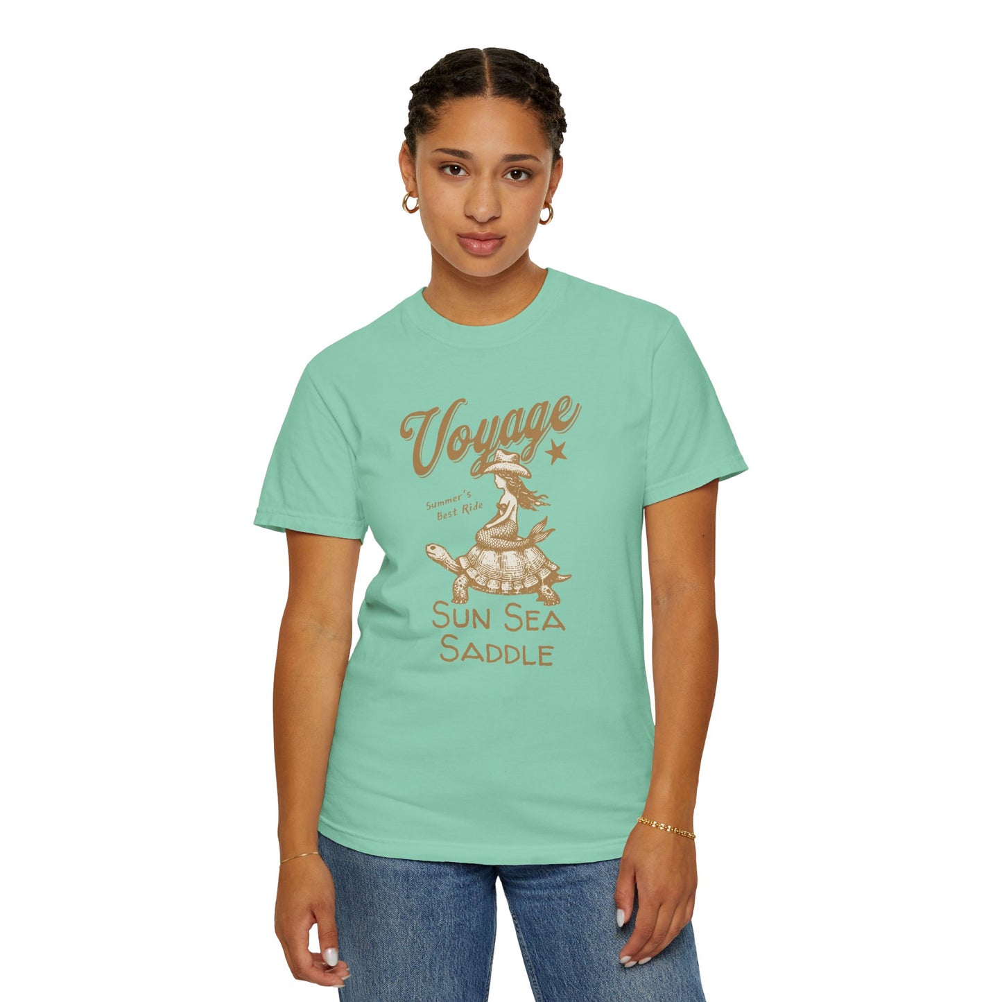 Nautical Adventure T-Shirt for Beach Lovers, Casual Relaxed Fit Unisex Tee, Perfect for Summer Vacations, Gift for Travelers, Sun Sea