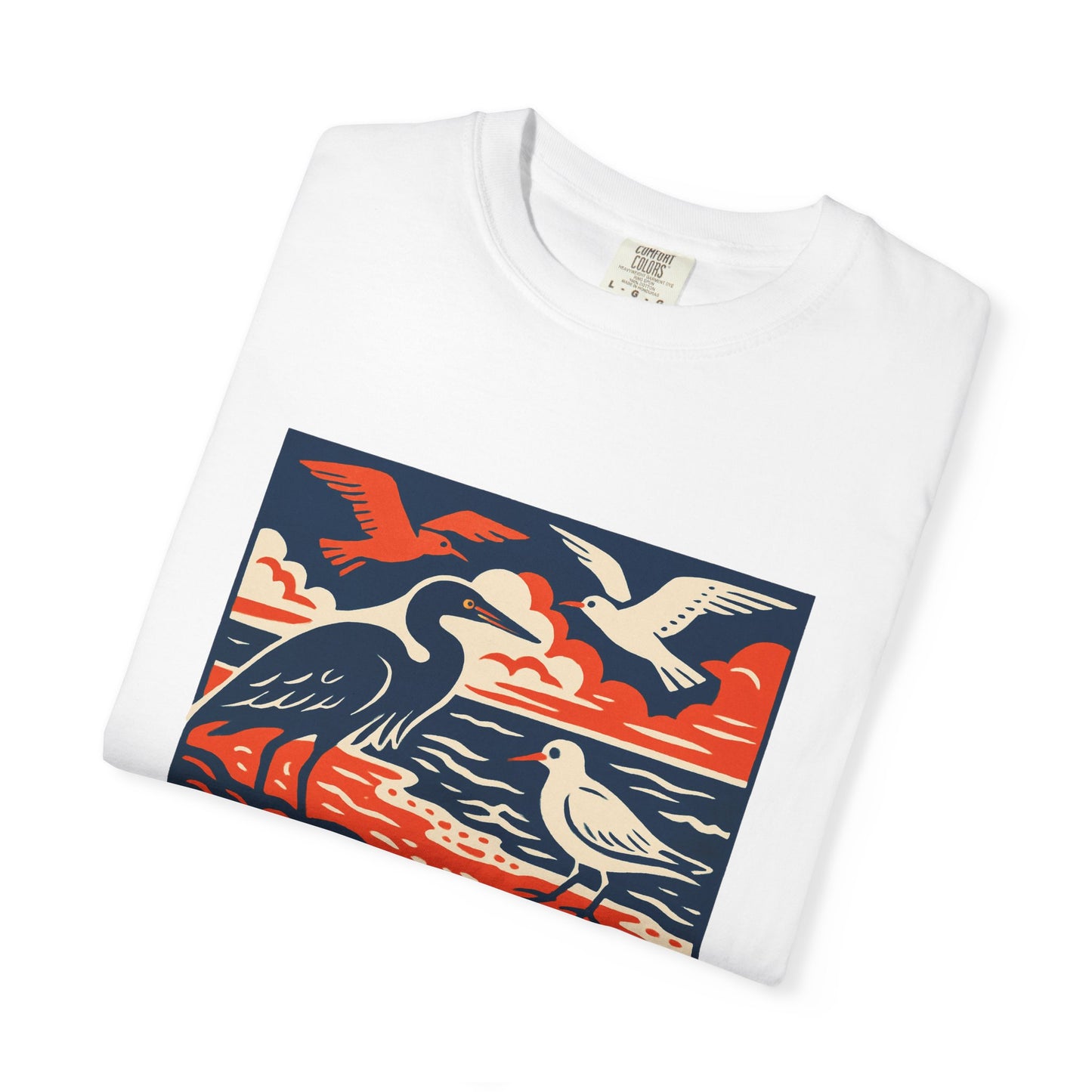 Nature-Inspired Unisex T-Shirt | Vintage Bird Design, Casual Wear, Gifts for Nature Lovers, Hiking Apparel, Outdoor Enthusiasts