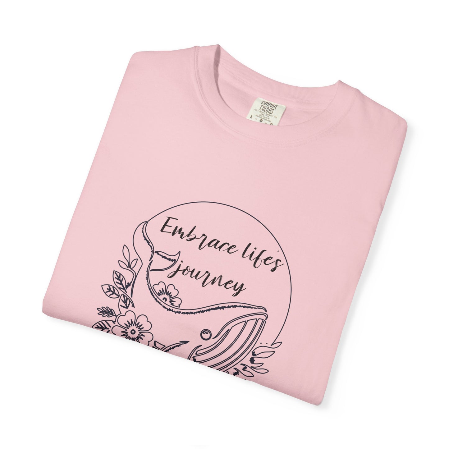 Embrace Life's Journey Garment-Dyed T-Shirt, 100% Ring-Spun Cotton