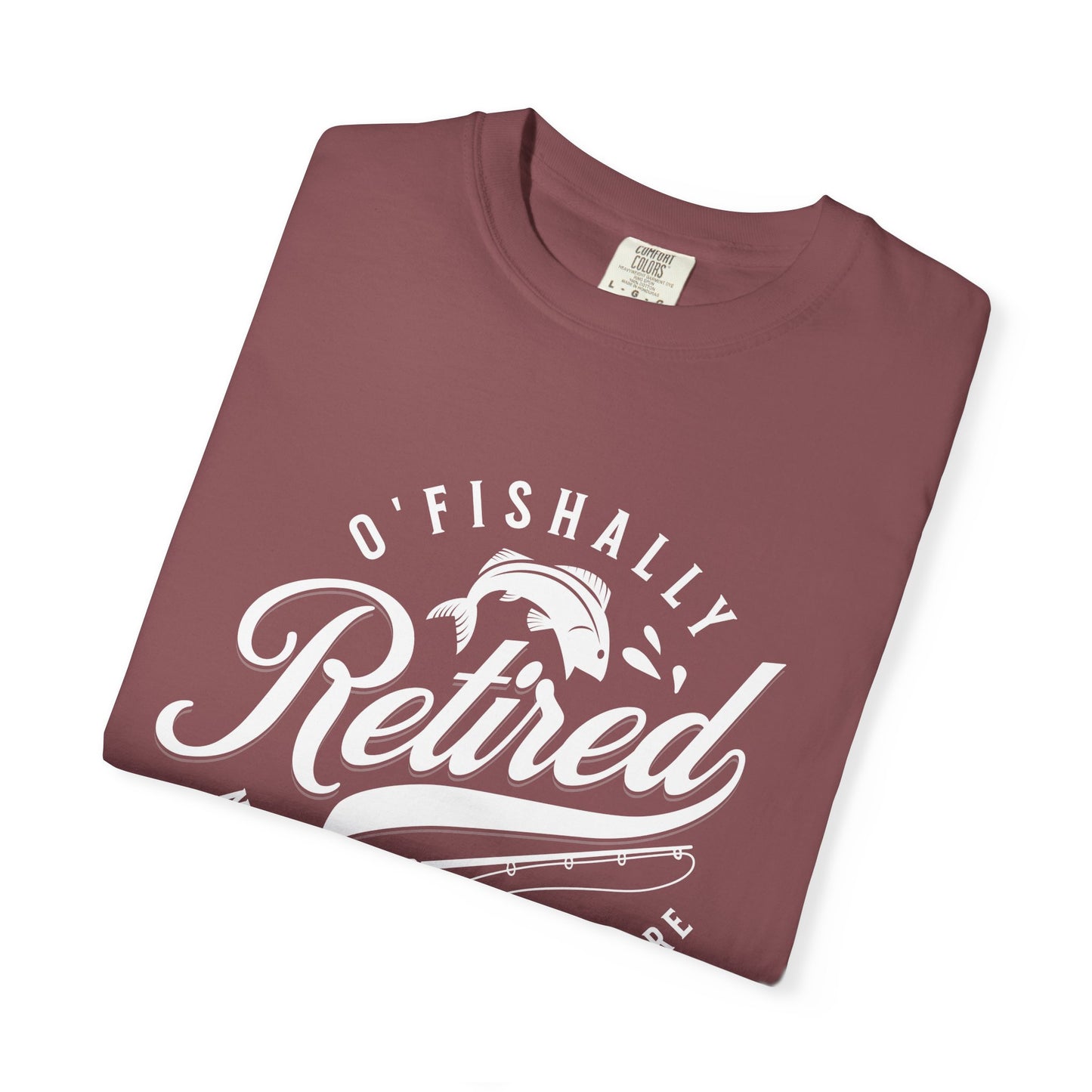 Retro Fishally Retired T-Shirt, Funny Retirement Gift, Unisex Tee for Fishermen, Ocean Lovers, Casual Wear, Birthday Gift