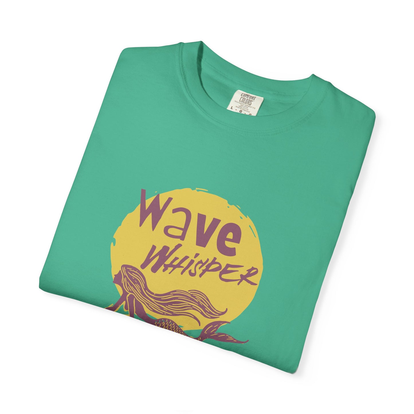 Mermaid Wave T-Shirt - Coastal Vibe, Ocean Lover Gift, Summer Casual Wear, Beach Day Essential, Graphic Tee with Quote