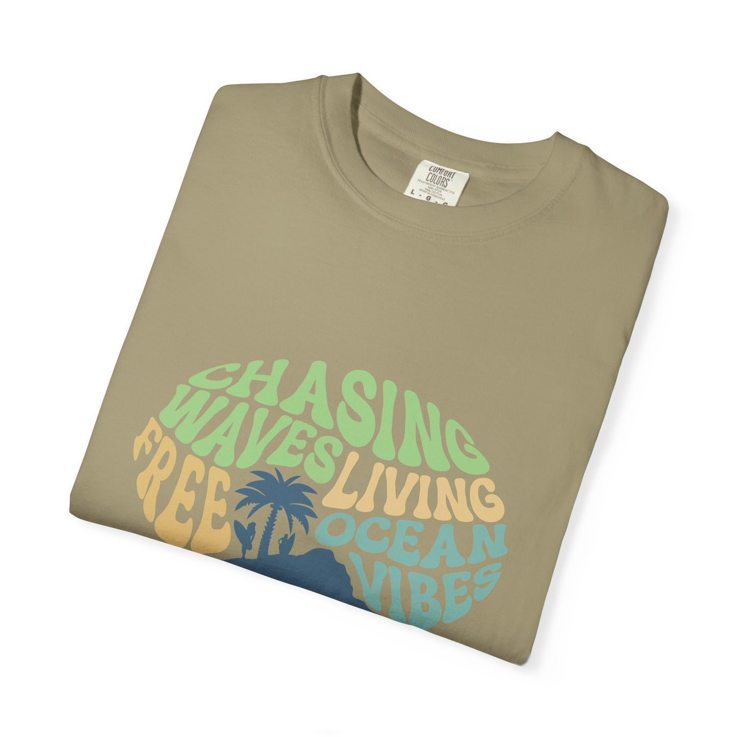 Ocean Vibes Unisex T-Shirt - Chasing Waves Graphic Tee, Casual Wear, Beach Lovers, Summer Style, Gift for Friends, Beach T-shirt, Ocean