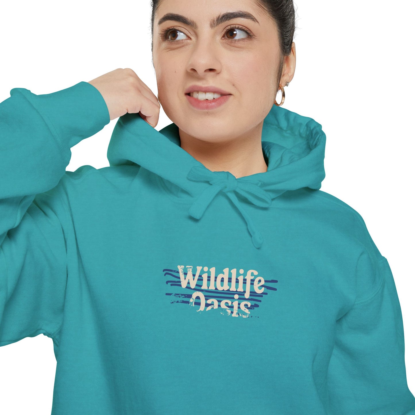 Palm Bliss Cozy Hoodie - Palm Bliss Design, Unisex Casual Pullover, Perfect for Nature Lovers, Gift for Outdoor Enthusiasts, Travel
