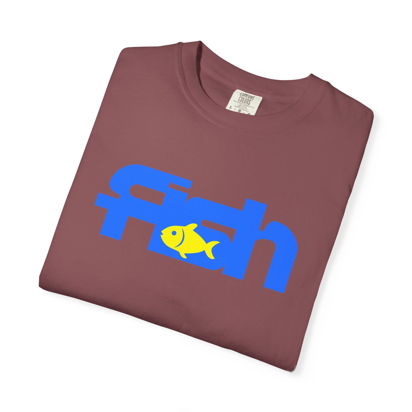 Fish Graphic T-Shirt for Casual Wear, Summer Vibes, Outdoors, Fishing Gifts, Eco-Friendly Apparel