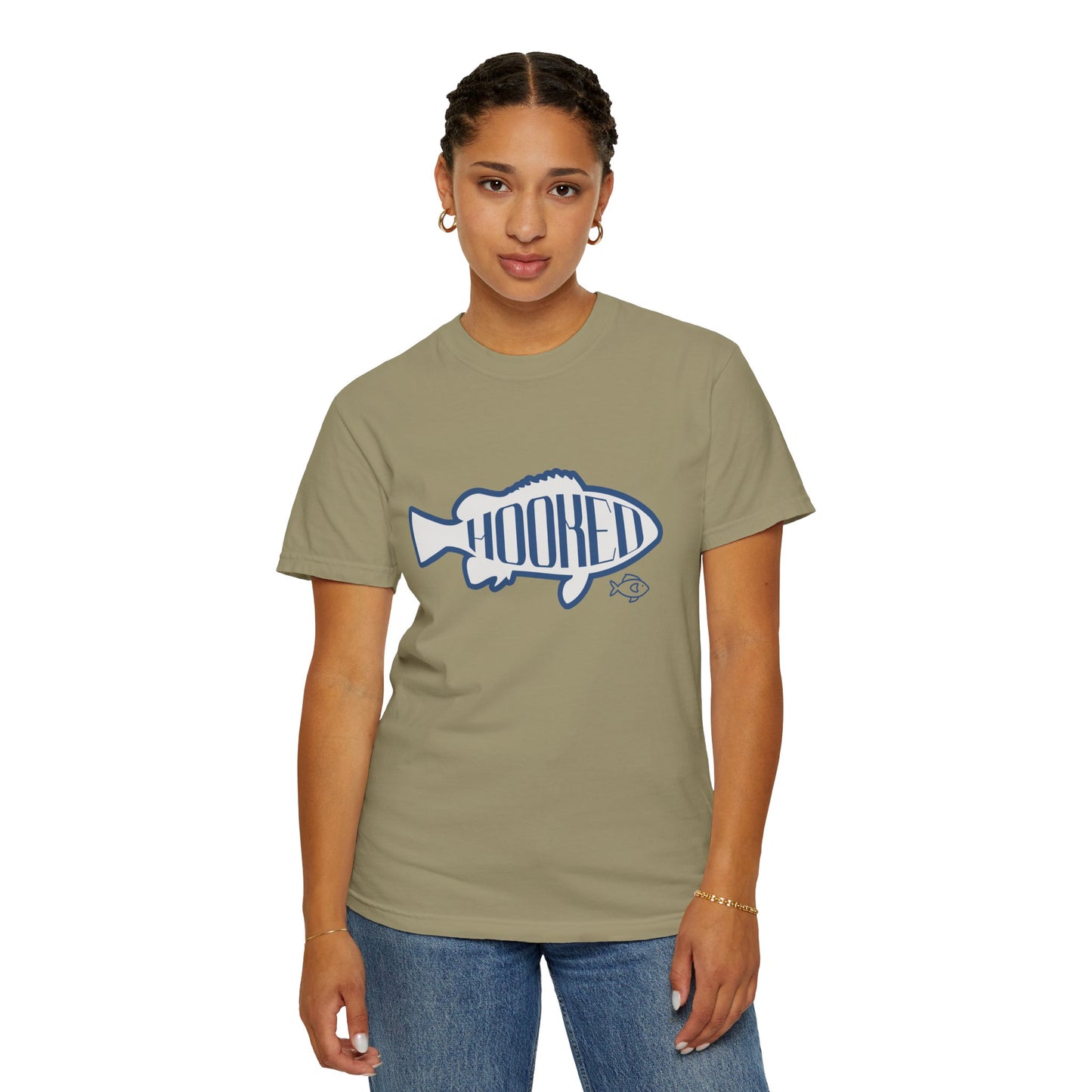 Hooked Fishing T-Shirt, Unisex Apparel, Summer Outdoor Wear, Gift for Fishermen, Casual Everyday Tee, Cool Graphic Shirt